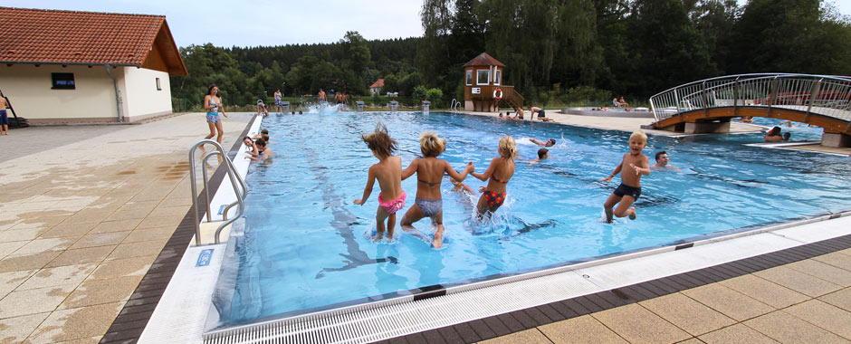 Camping Georgenthal Schwimmbad