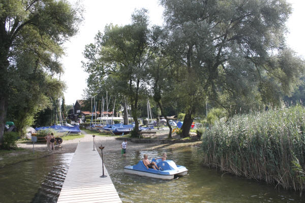 Campingplatz Seehäusl Bootsanleger