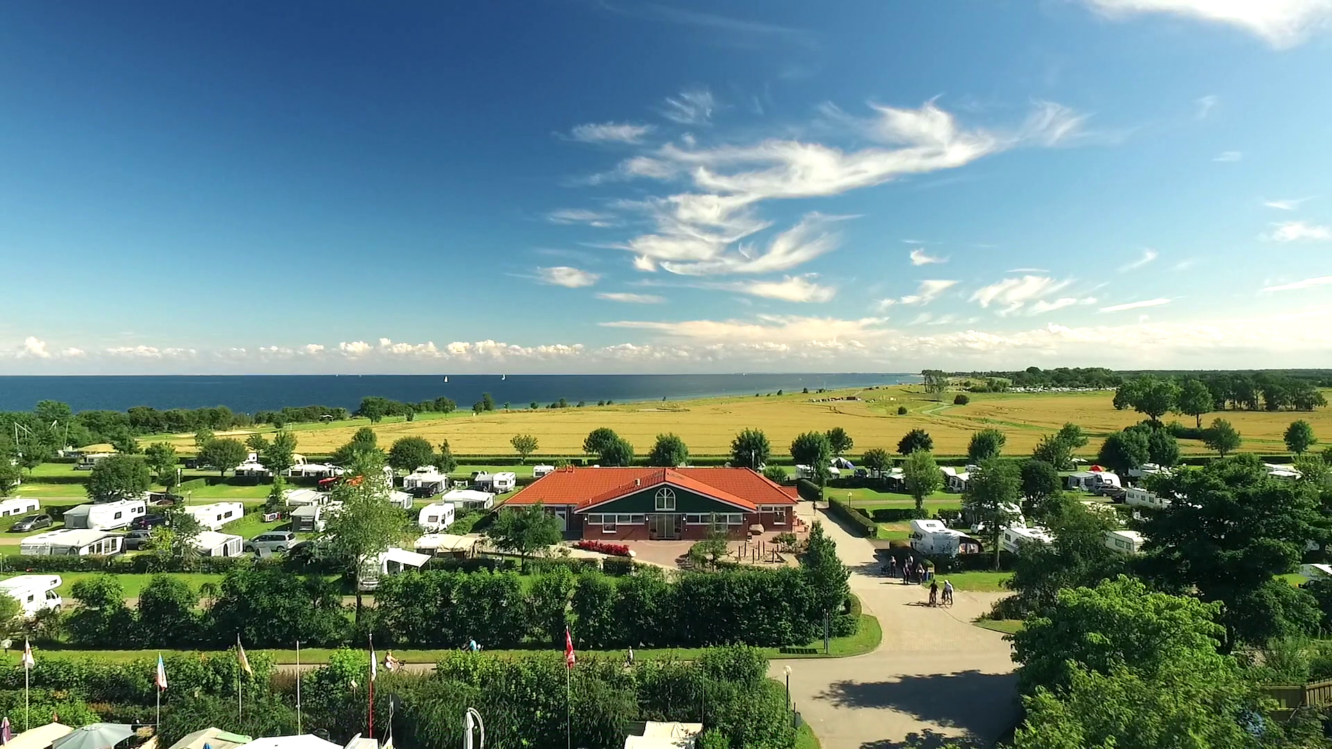 Luftbild Rosenfelder Strand