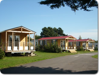 Camping Le Village de la Mer Häuser